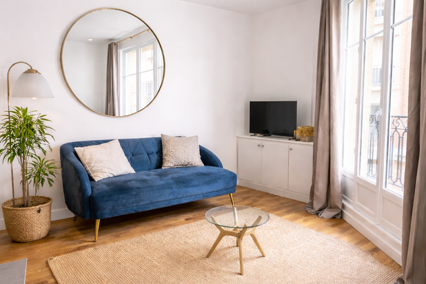 Séjour-renovation-appartement-Paris