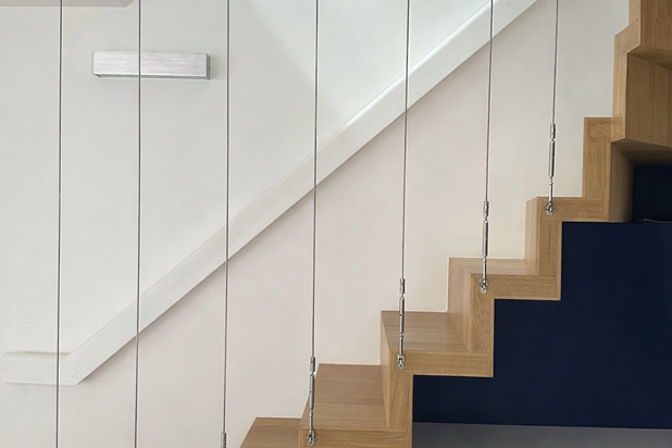Cuisine sous l'escalier-agrandissement_extension-appartement-Paris