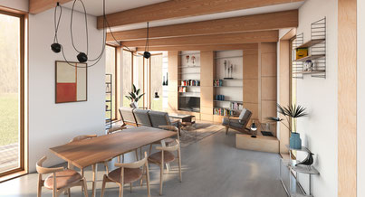 Photo d'un projet de Construction Maison à Saint-Marcel-d'Ardèche