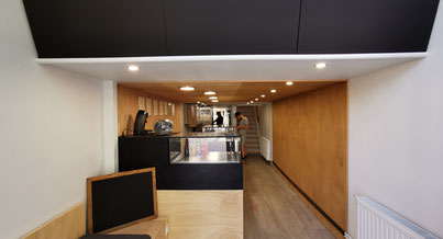 Photo d'un projet de Réhabilitation Café ou restaurant à Lyon