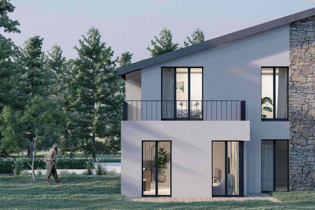 Détail extérieur-construction-maison-Nantes