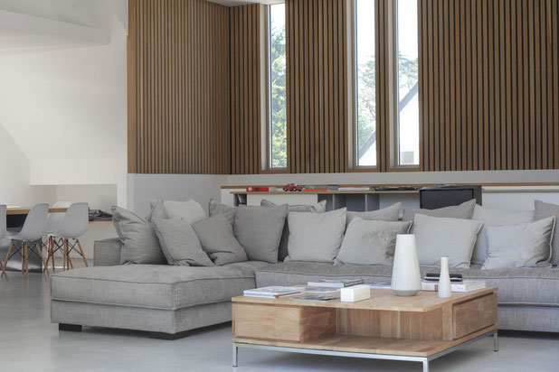 Salon-construction-maison-Le Pouliguen