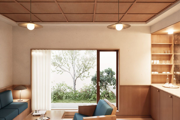 Vue du Lobby-renovation-hotel-Paris