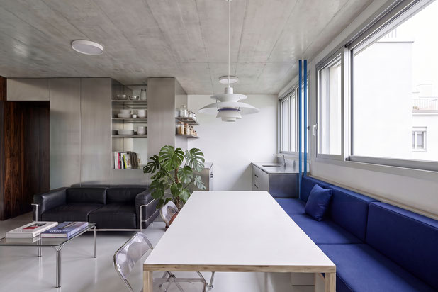Salle à manger-renovation-appartement-Paris