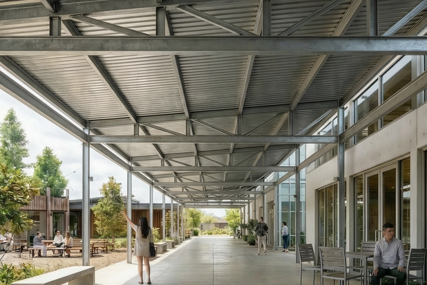 Auvent public-construction-logement-Caen