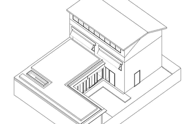 Axonométrie-agrandissement_extension-maison-Nantes