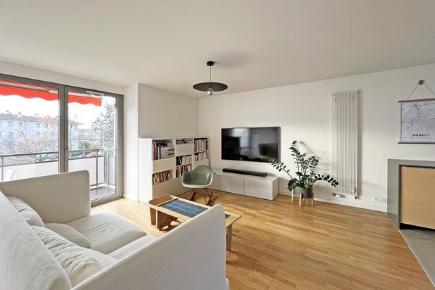 Séjour-renovation-appartement-Annecy