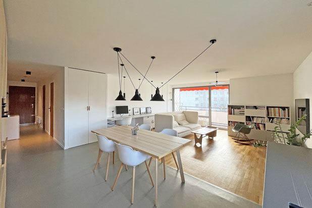 Séjour-renovation-appartement-Annecy