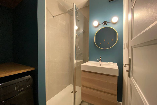 Salle de douche-renovation-appartement-Annecy