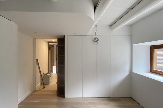 Chambre en chantier-renovation-maison-Dingy-Saint-Clair
