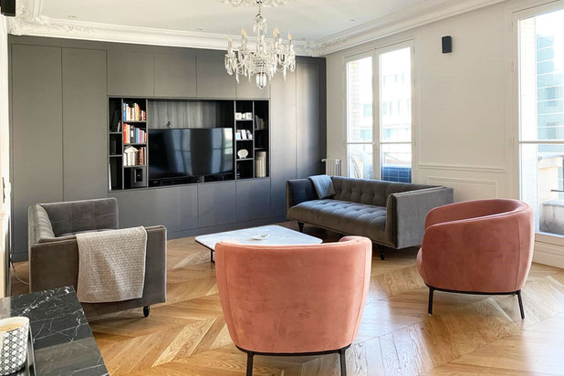 Séjour-renovation-logement-Paris