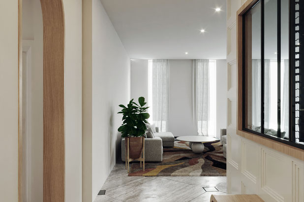 Entrée-amenagement-maison-Nice