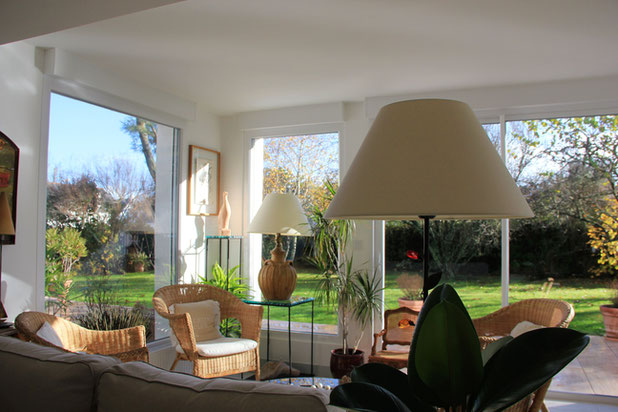 Ouverture sur le jardin-agrandissement_extension-maison-Le Pouliguen