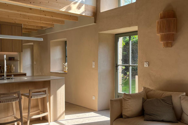 Enduit chaux/chanvre - Projet Septembre-renovation-maison-Lorient