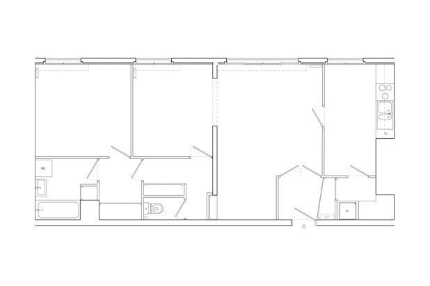 Plan existant-rehabilitation-appartement-Paris