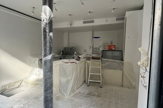 Chantier en cours-amenagement-boutique_local-Paris
