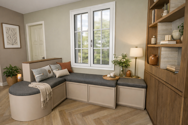 Meuble d'entrée-amenagement-maison-Nogent-sur-Marne