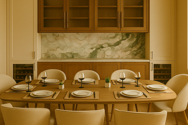 Salle à manger-amenagement-maison-Nogent-sur-Marne