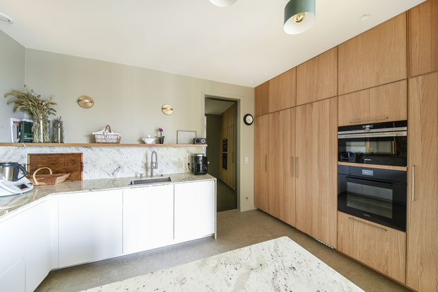 Cuisine en U-renovation-appartement-Paris