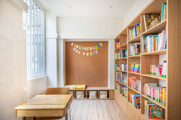 Salle petits_Armaillé_LGarchi-agrandissement_extension-equipement-Paris