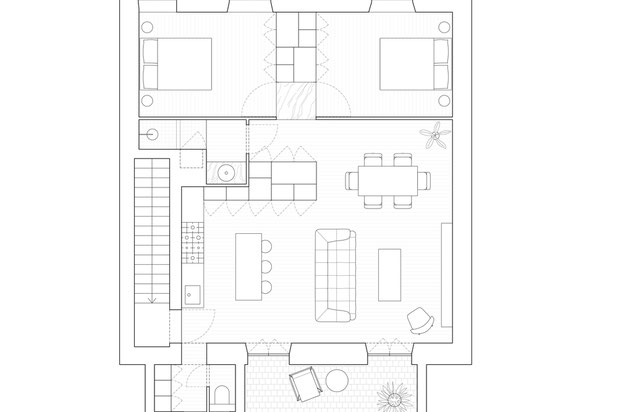 Plan du projet (après)-renovation-appartement-Bayonne