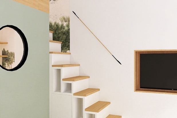 Détail escalier-amenagement-maison-Carnac