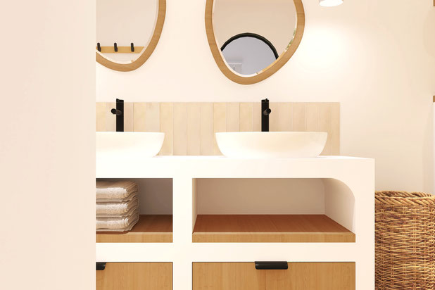 Meuble vasques-amenagement-maison-Carnac