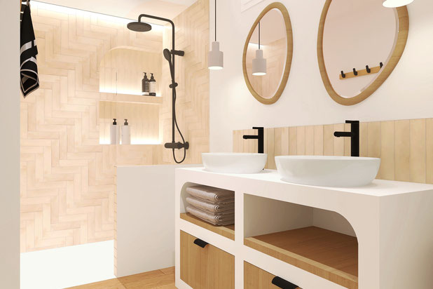 Salle de douche-amenagement-maison-Carnac