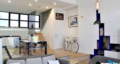 Photo d'un projet de Réhabilitation Atelier ou loft à Nanterre