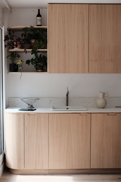 Cuisine Fayo-renovation-appartement-Paris