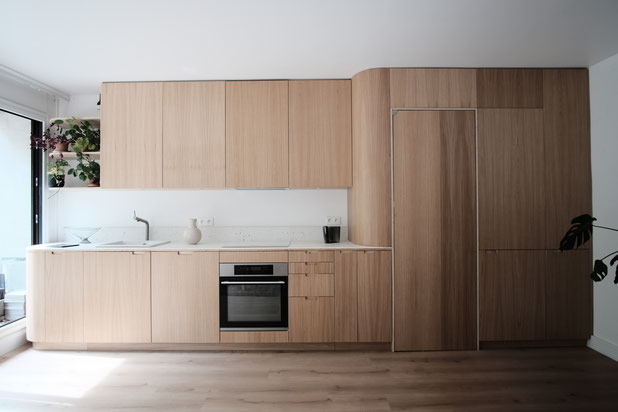 Cuisine Fayo-renovation-appartement-Paris