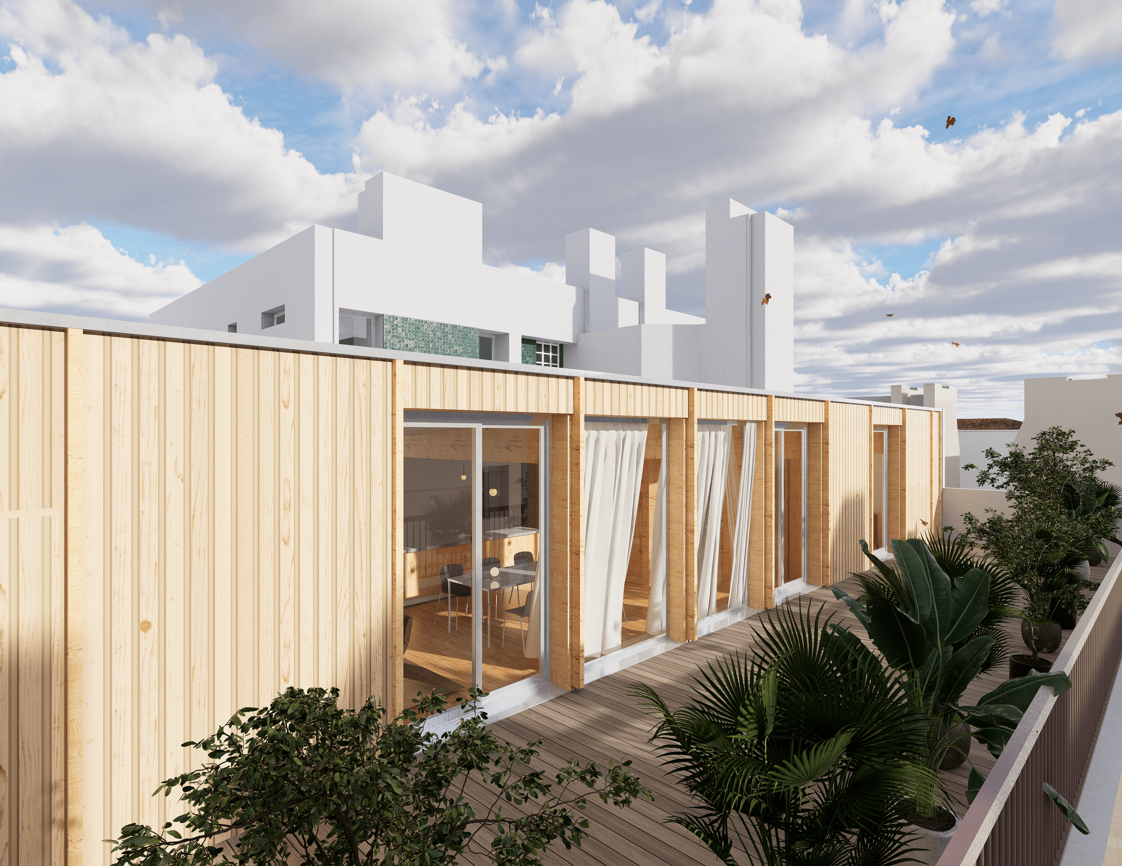 Extension Au-Clair – surélévation d'immeuble Eure