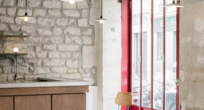 Photo d'un projet de Rénovation Café ou restaurant à Paris