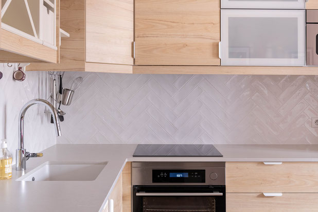 Cuisine ouverte-renovation-appartement-Paris