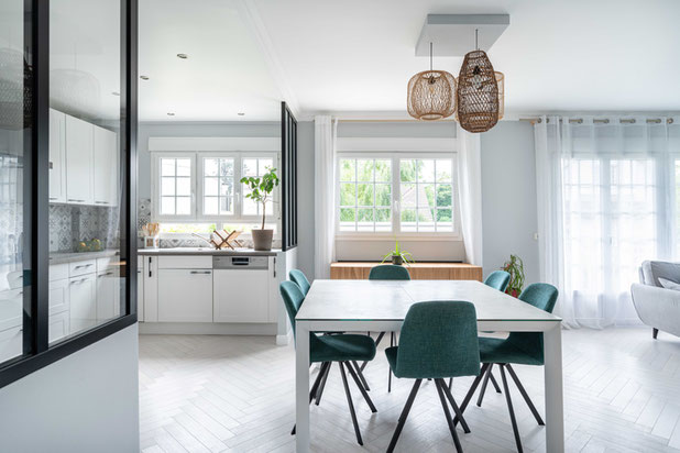 Cuisine ouverte-renovation-maison-Saint-Gratien