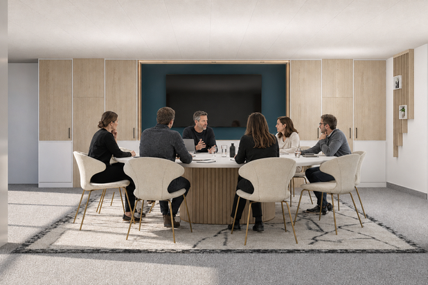 Salle de réunion-renovation-bureaux-Solaize