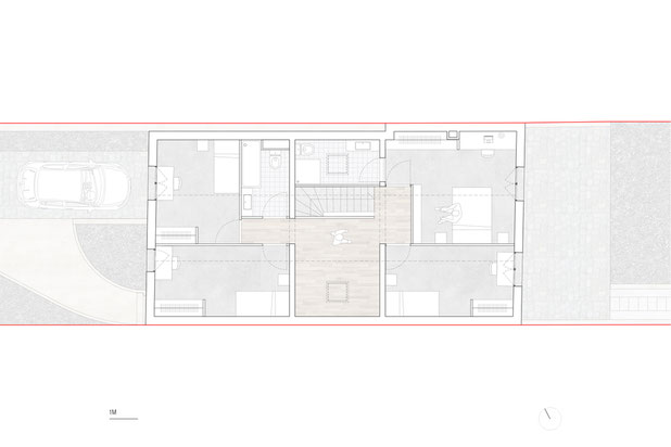 Plan R+1-surelevation-maison-Sartrouville