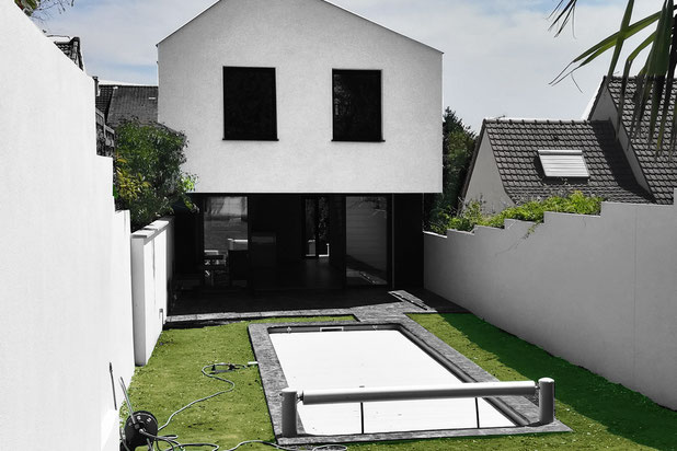 Vue jardin-construction-maison-Thiais