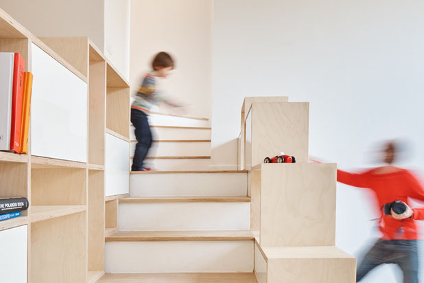Escalier-agrandissement_extension-maison-Montreuil
