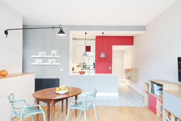 Salle à manger-renovation-logement-Paris