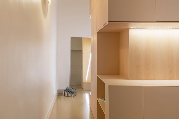 Le couloir-renovation-appartement-Nantes
