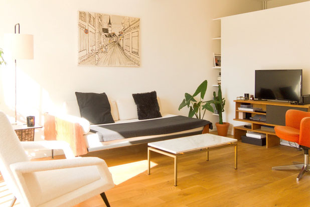 Perspective Salon-renovation-appartement-Saint-Ouen-sur-Seine