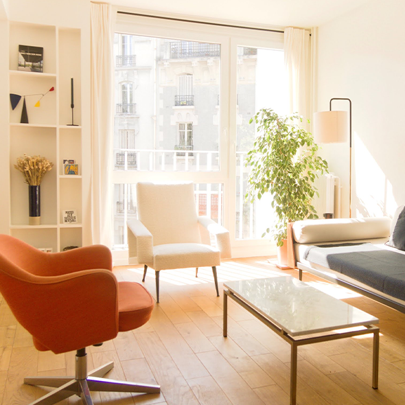 Un appartement à St-Ouen – rénovation d'appartement Seine-Saint-Denis