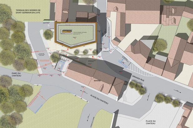 Plan masse-construction-equipement-Aigremont