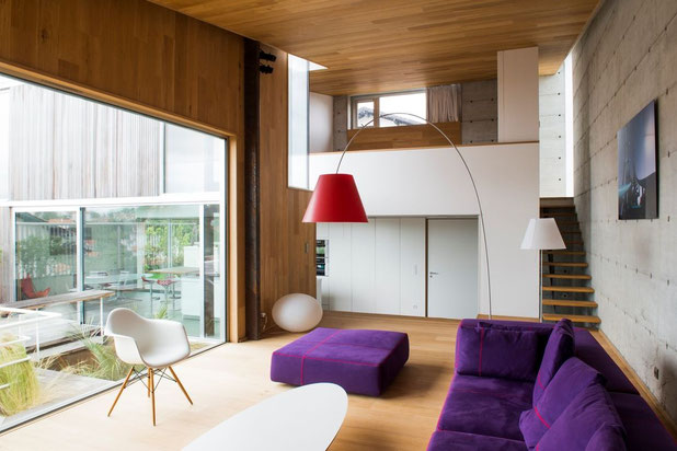 Contre-champ Salon-construction-maison-Saint-Jean-de-Luz