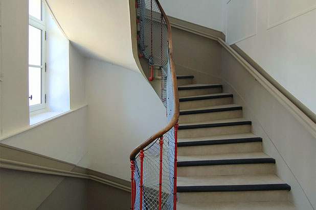 Rénovation de l'escalier monumental-rehabilitation-logement-Rennes