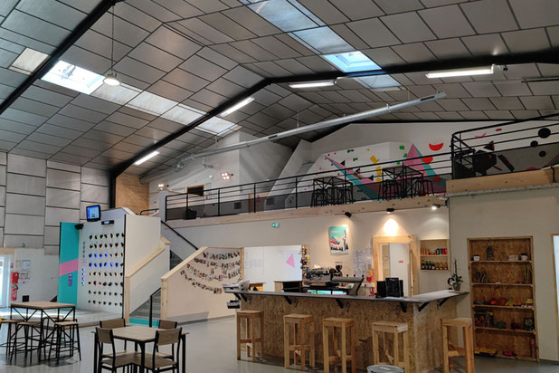 le projet coté snacking avec l'aménagement de l'étage dédié aux plus jeunes-rehabilitation-autre-Vichy