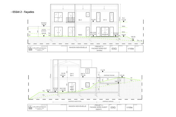 essai 2 façades-autre-maison-Le Boulou