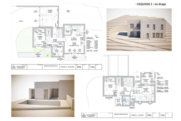 essai 2 projet avec un étage-autre-maison-Le Boulou