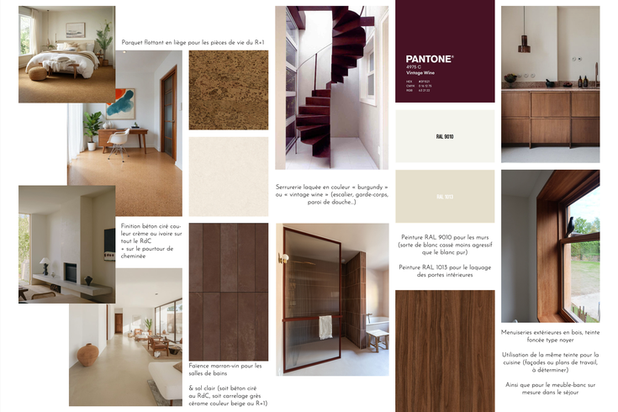 Moodboard matérialité-rehabilitation-maison-Valmestroff